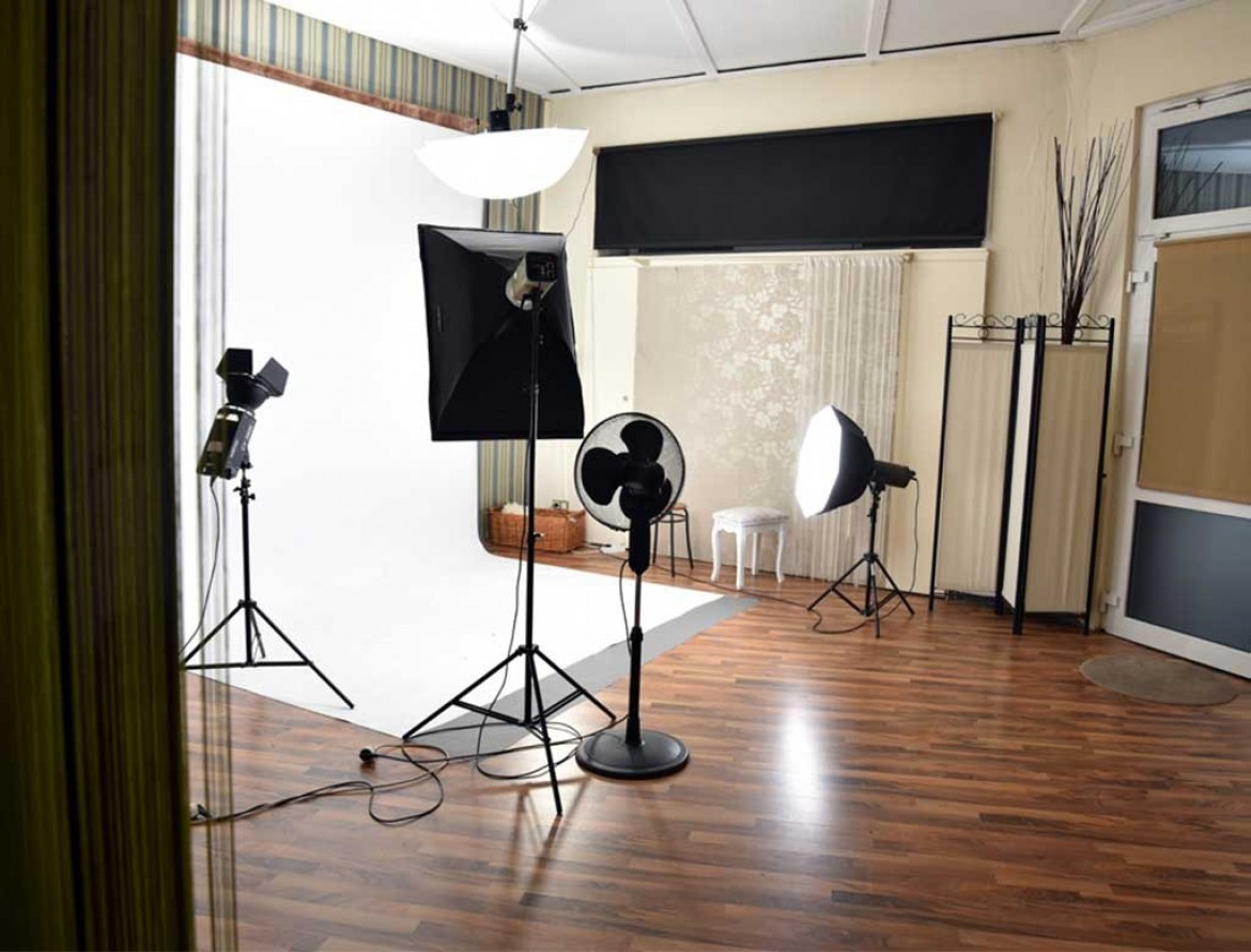 Umbau im Kieler Fotostudio „eyecup“